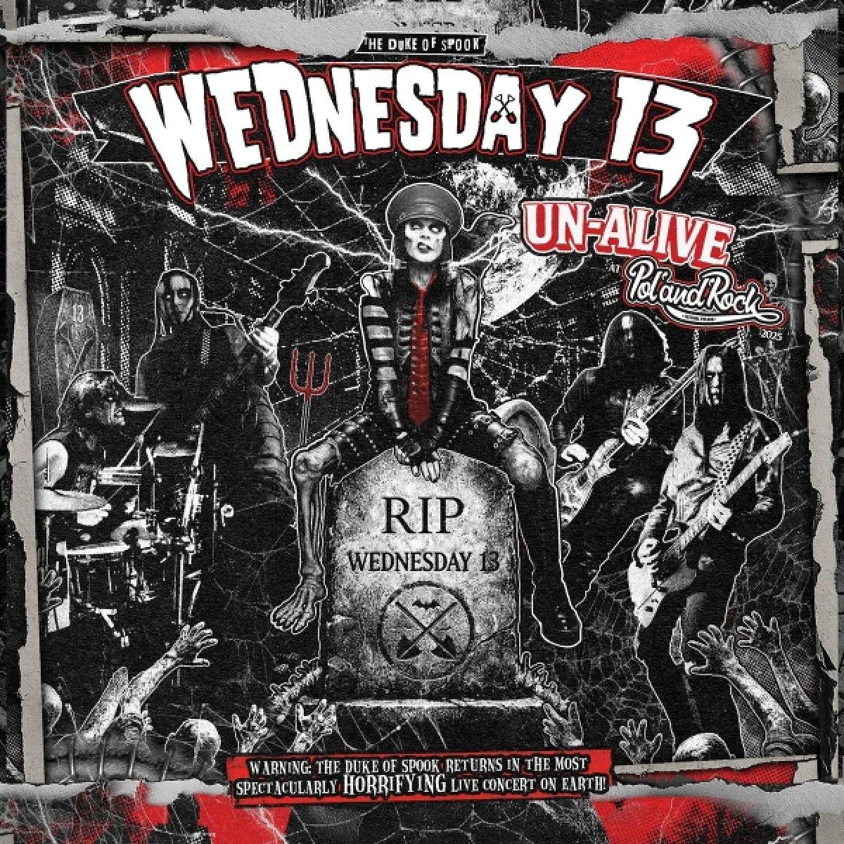 Afbeelding van Wednesday 13 - Un-Alive From Pol'and'rock 2025