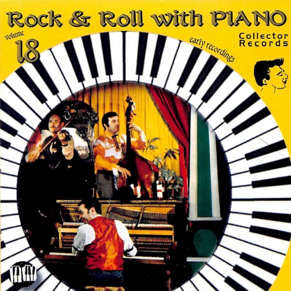 Afbeelding van Various Artists - Rock & Roll With Piano Volume 18
