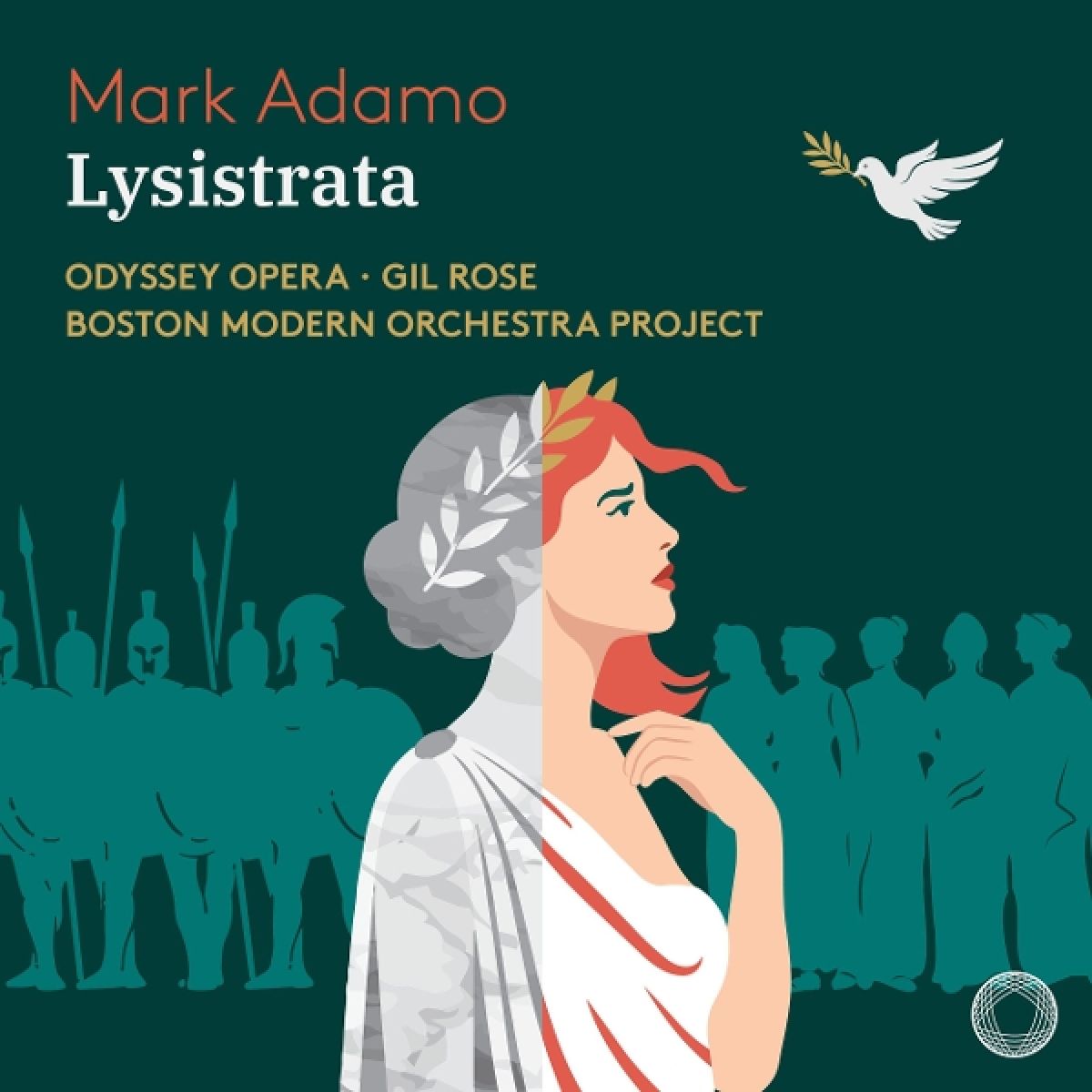 Afbeelding van Odyssey Opera, Gil Rose, Boston Modern Orchestra Project - Adamo: Lysistrata