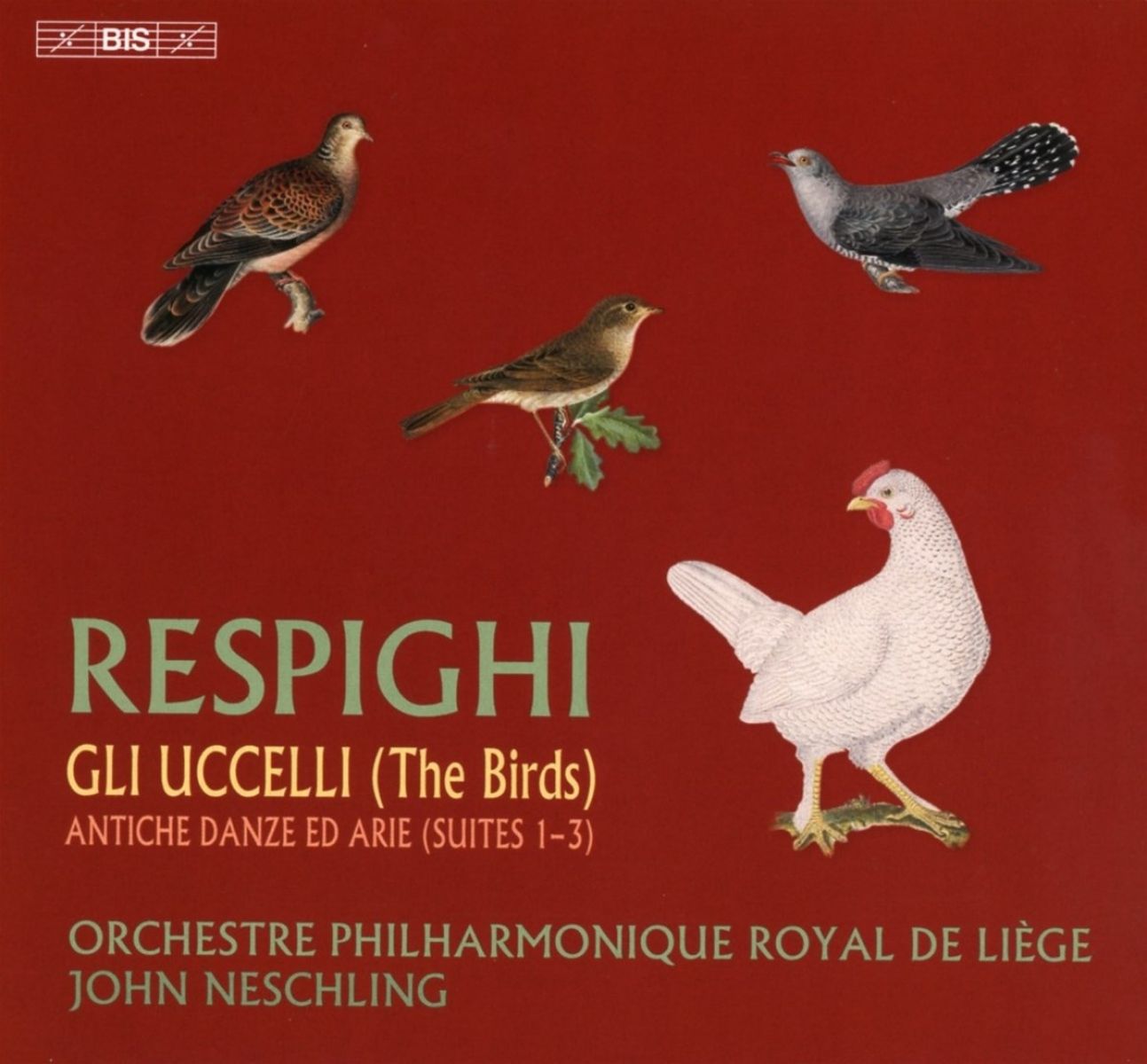 Orchestre Philharmonique Royal De Liège, John Neschling - The Birds & Ancient Dances And Airs