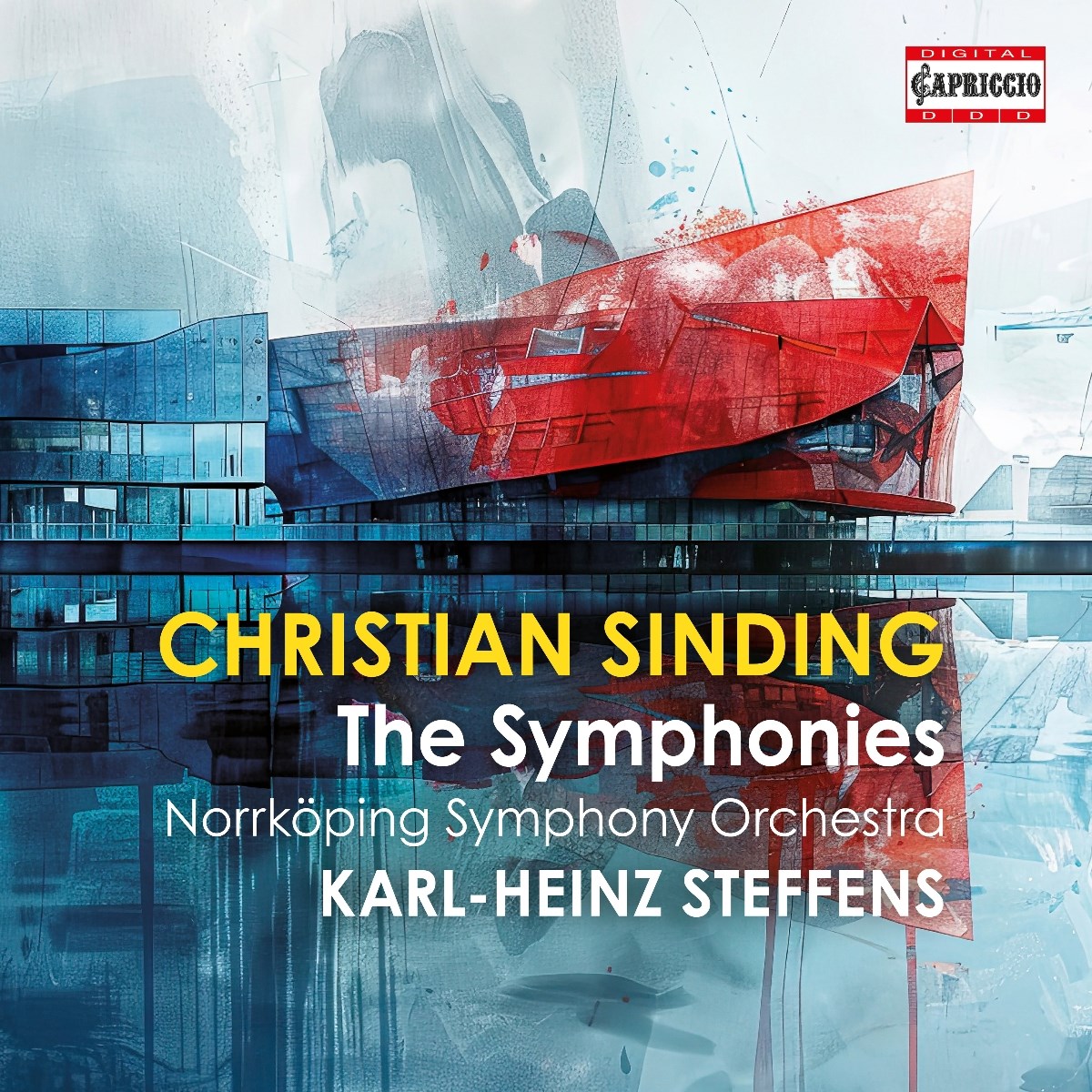 Afbeelding van Nörrkoping Symphony Orchestra, Karl-Heinz Steffens - Sinding: The Symphonies