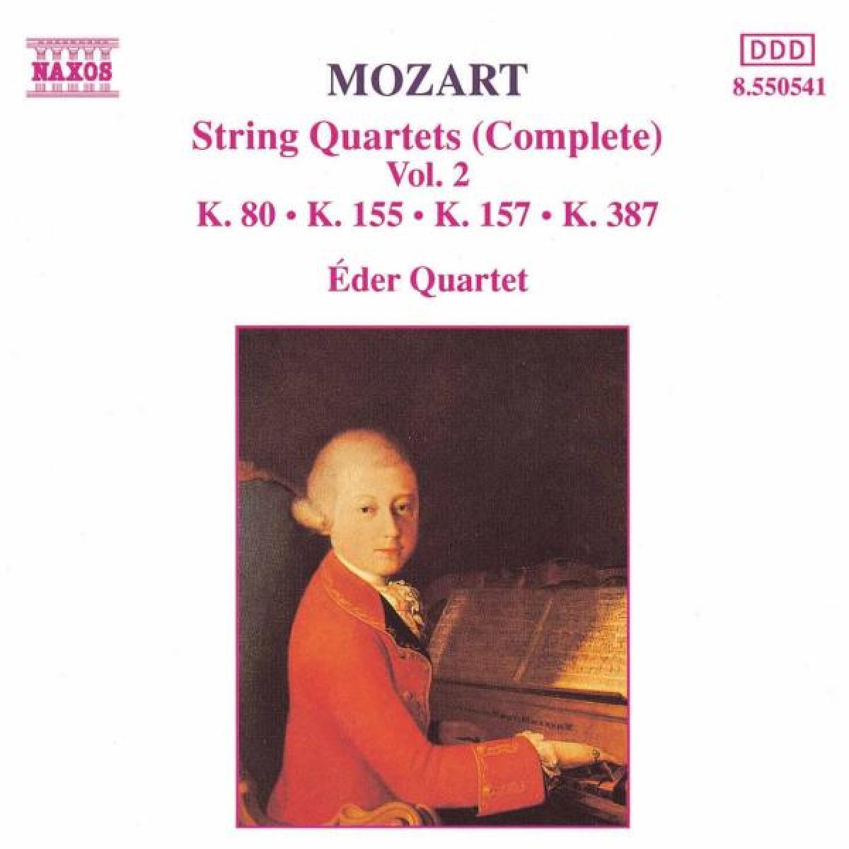 Afbeelding van Eder Quartet - Mozart: String Quartets 2