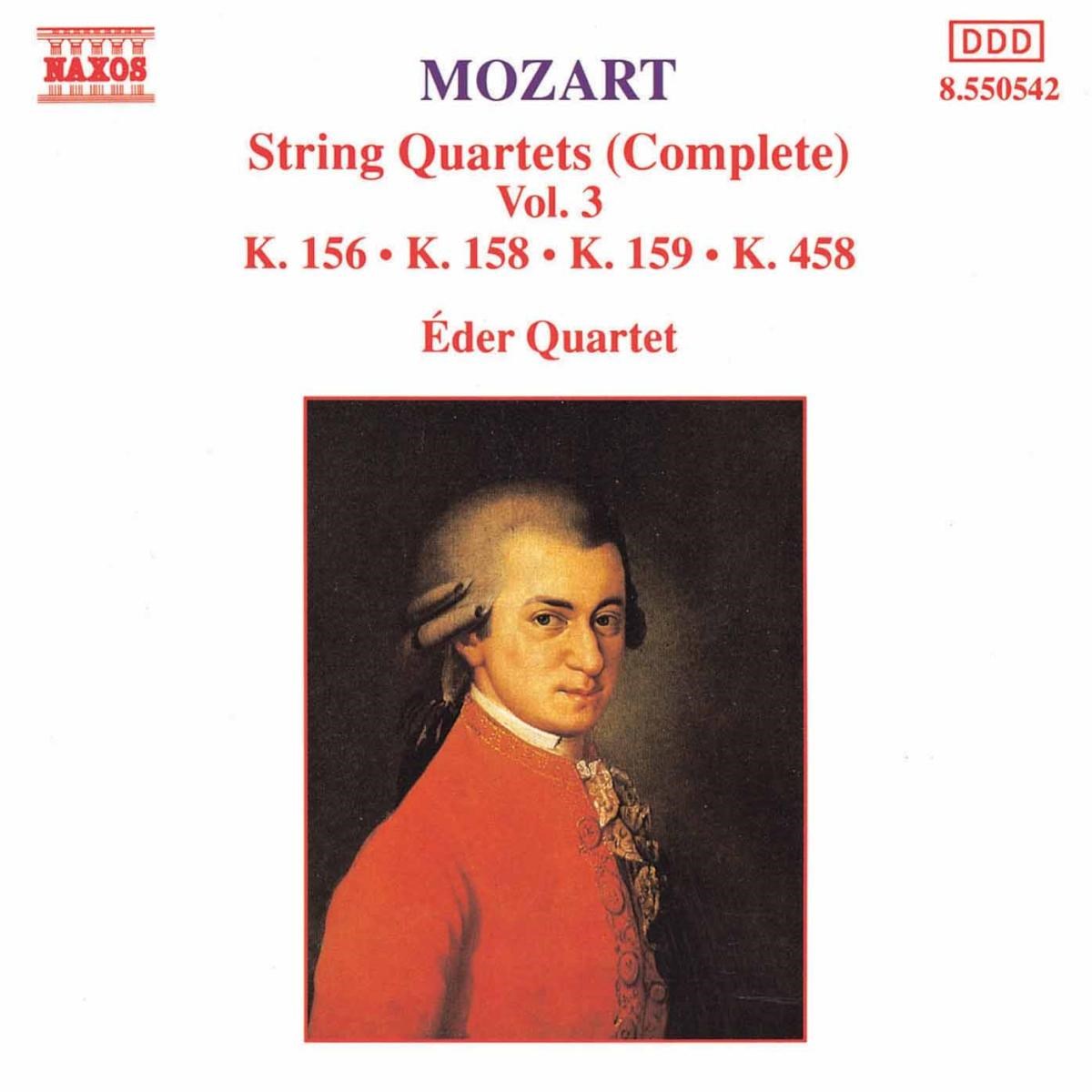 Eder Quartet - Mozart: String Quartets 3