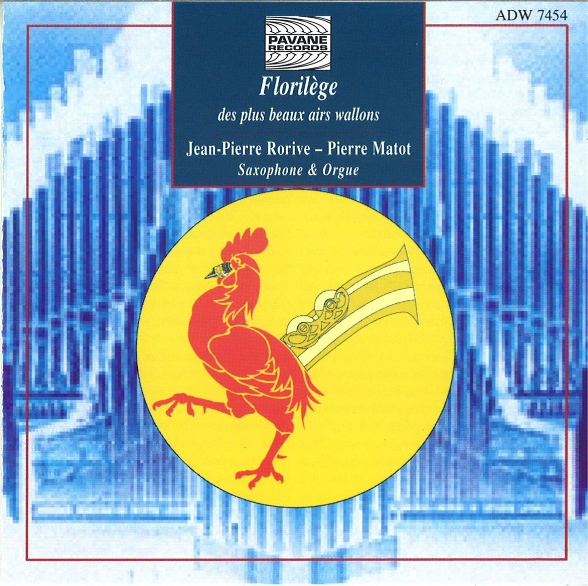 Afbeelding van Jean-Pierre Rorive & Pierre Matot - Florilège Wallon Suite Saxophone & Orgue
