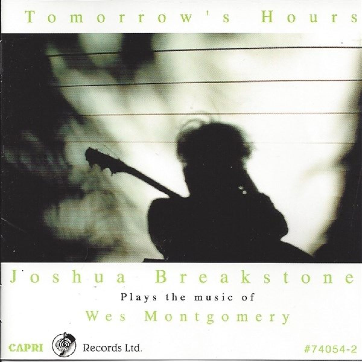 Afbeelding van Joshua Breakstone - Tomorrow's Hours