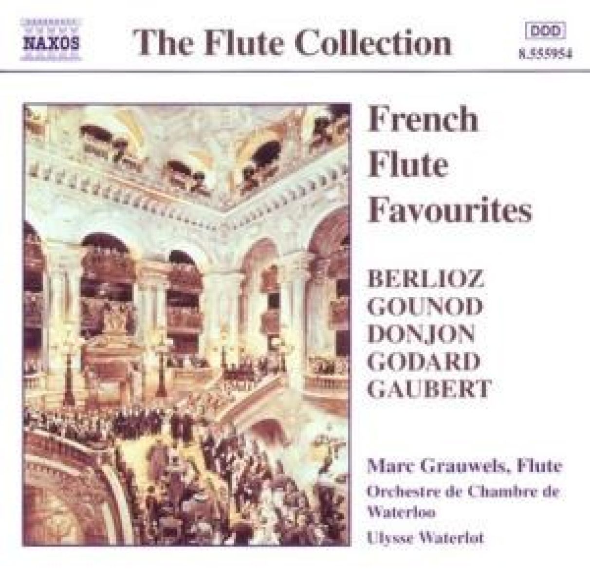 Afbeelding van Marc Grauwels, Orchestre De Chambre De Waterloo, Ulysse Waterlot - French Flute Favourites