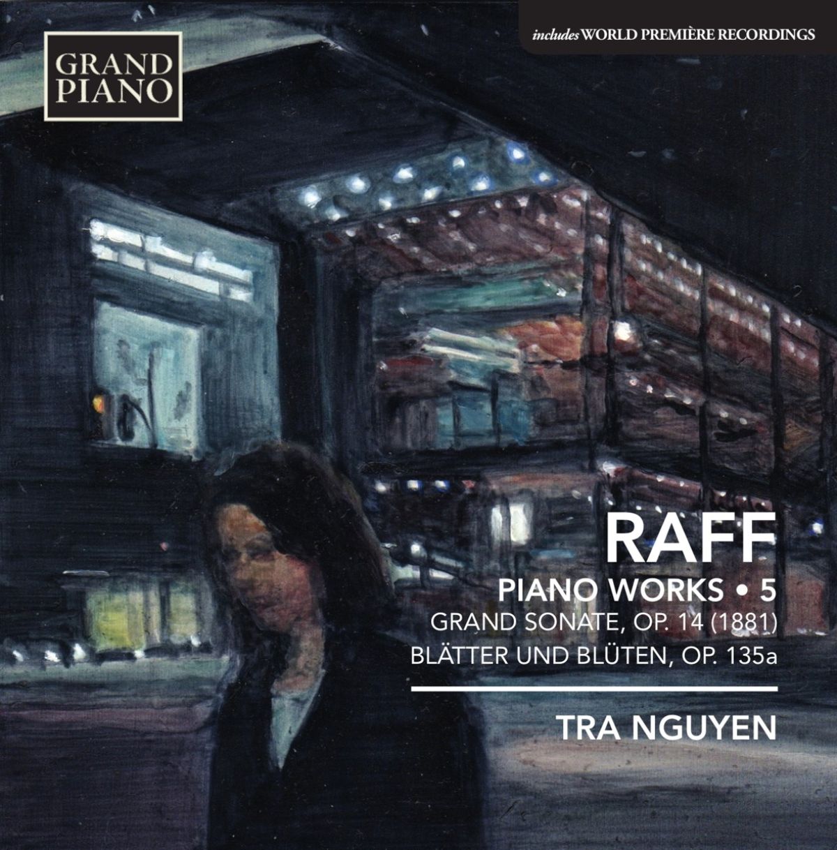 Afbeelding van Tra Nguyen - Raff: Piano Works 5 - Grand Sonate, Op. 14 (1881) Blätter Und Blüten, Op. 135a