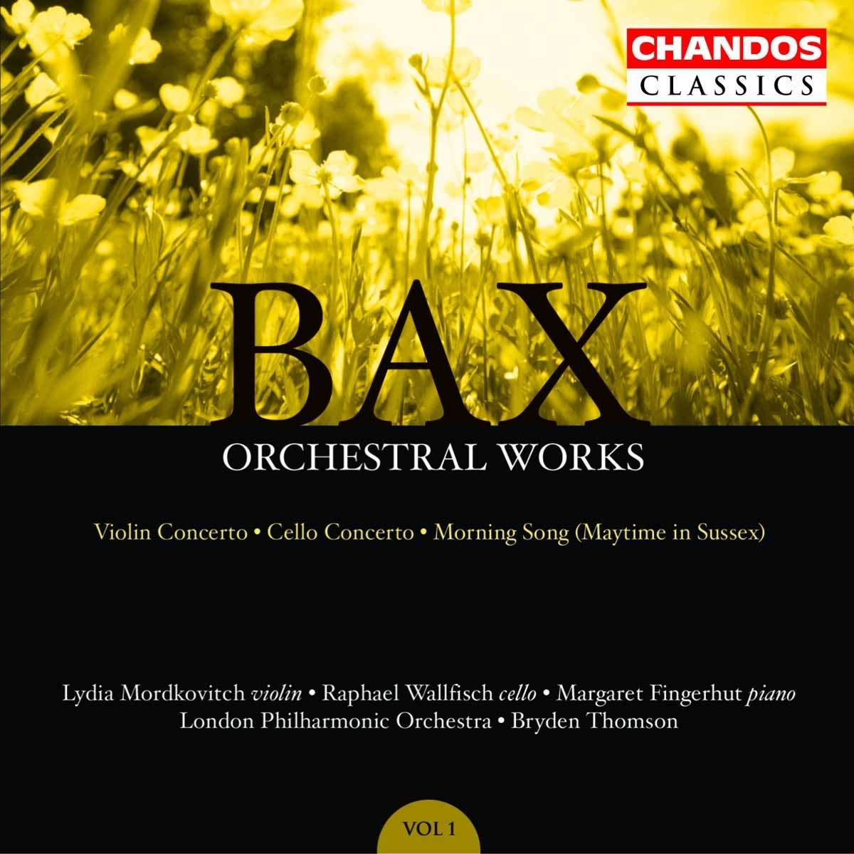 Afbeelding van Lydia Mordkovitch, Raphael Wallfisch, London Philharmonic Orchestra - Bax: Orchestral Works, Volume 1