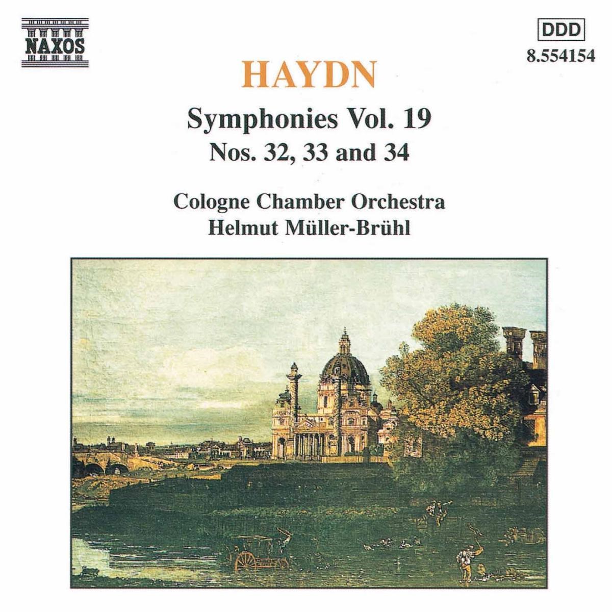 Cologne Chamber Orchestra, Helmut Müller-Brühl - Haydn: Symphonies 32:33:34