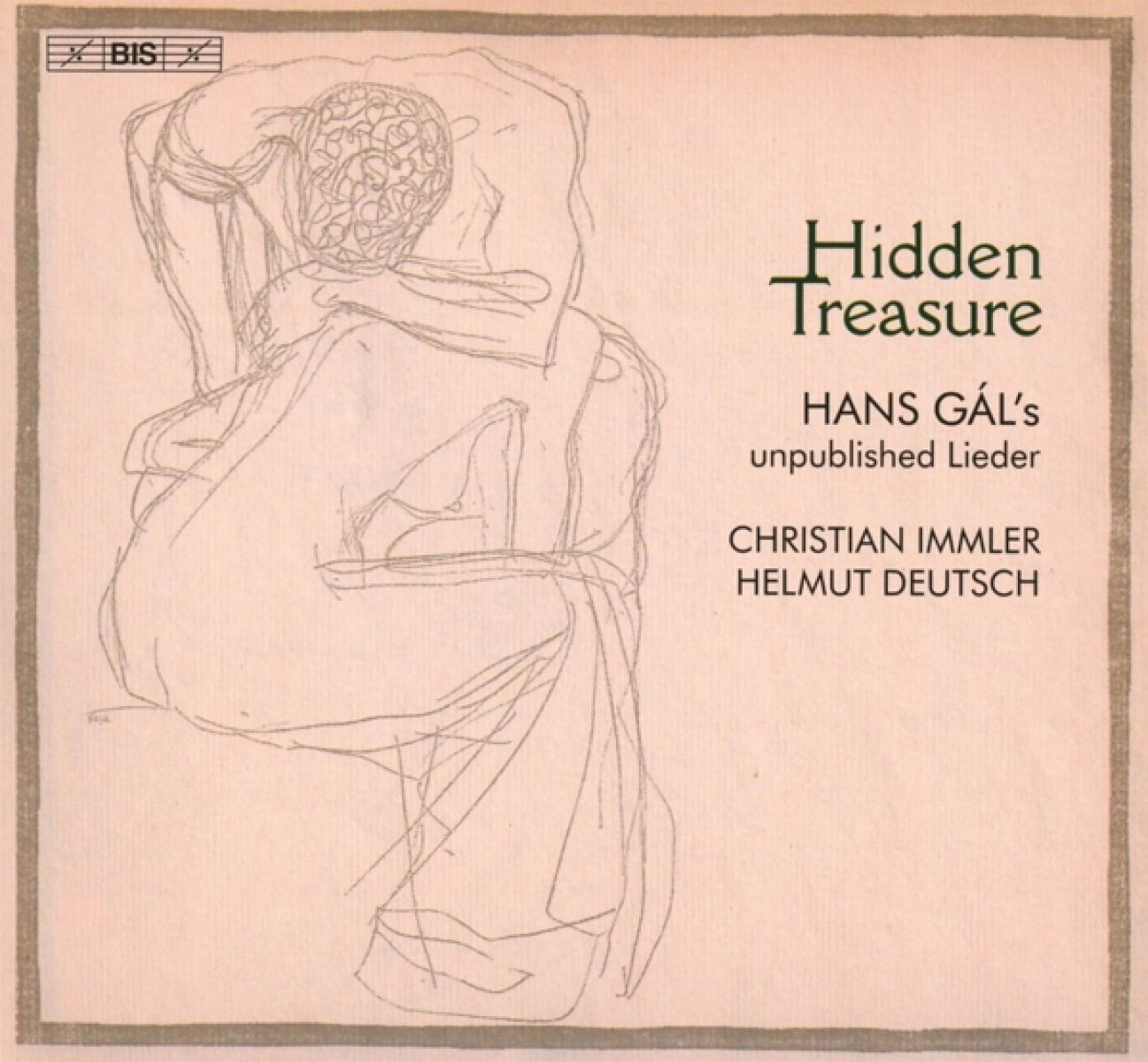 Afbeelding van Christian Immler & Helmut Deutsch - Hidden Treasure: Hans Gal's Unpublished Lieder