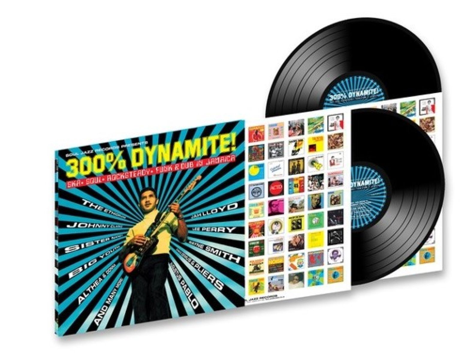 Afbeelding van Various Artists - 300% Dynamite!: Ska, Soul, Rocksteady, Funk & Dub In Jamaica