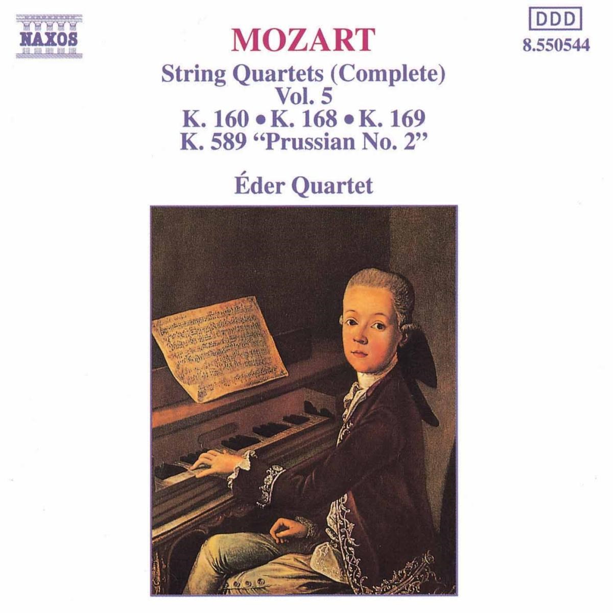 Afbeelding van Eder Quartet - Mozart: String Quartets 5