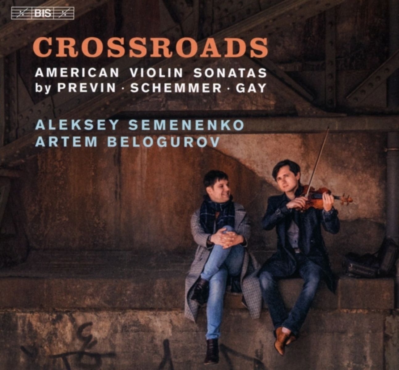 Afbeelding van Aleksey Semenenko & Artem Belogurov - Crossroads - American Violin Sonatas