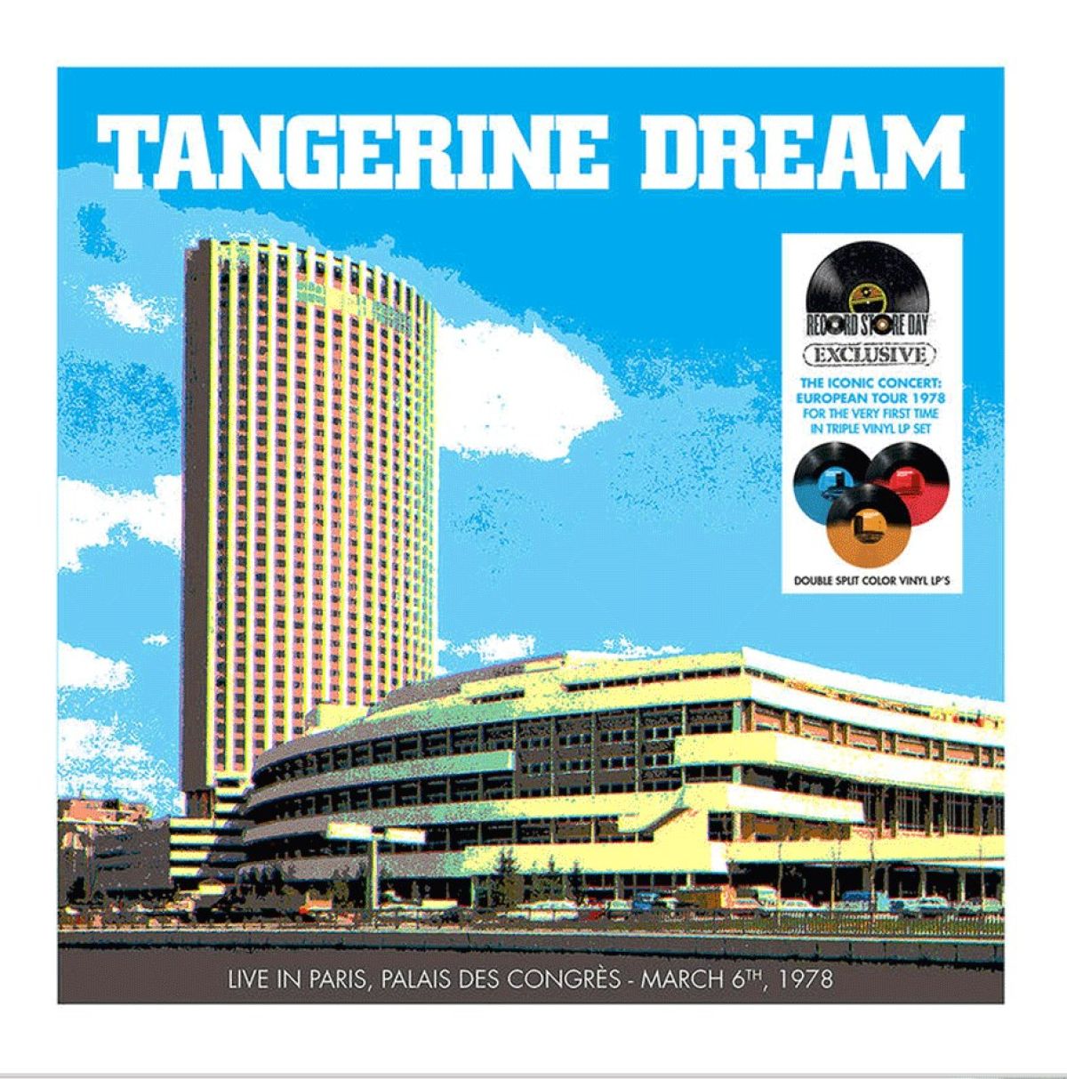 Afbeelding van Tangerine Dream - Live In Paris, Palais Des Congrès - March 6th, 1978