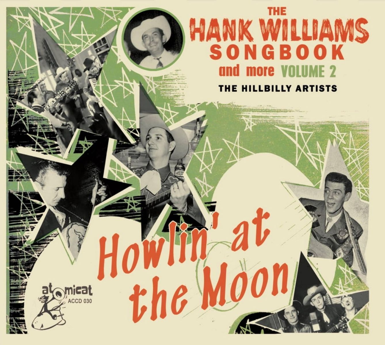 Afbeelding van Various Artists - Howlin' At The Moon - The Hank Williams Songbook (And More) Volume 2 The Hillbilly Artists