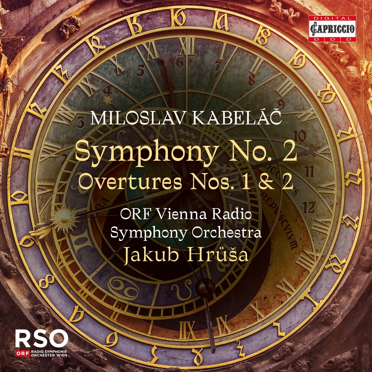 Afbeelding van Orf Vienna Radio Symphony Orchestra, Jakub Hrusa - Kabalac: Symphony No. 2; Overtures