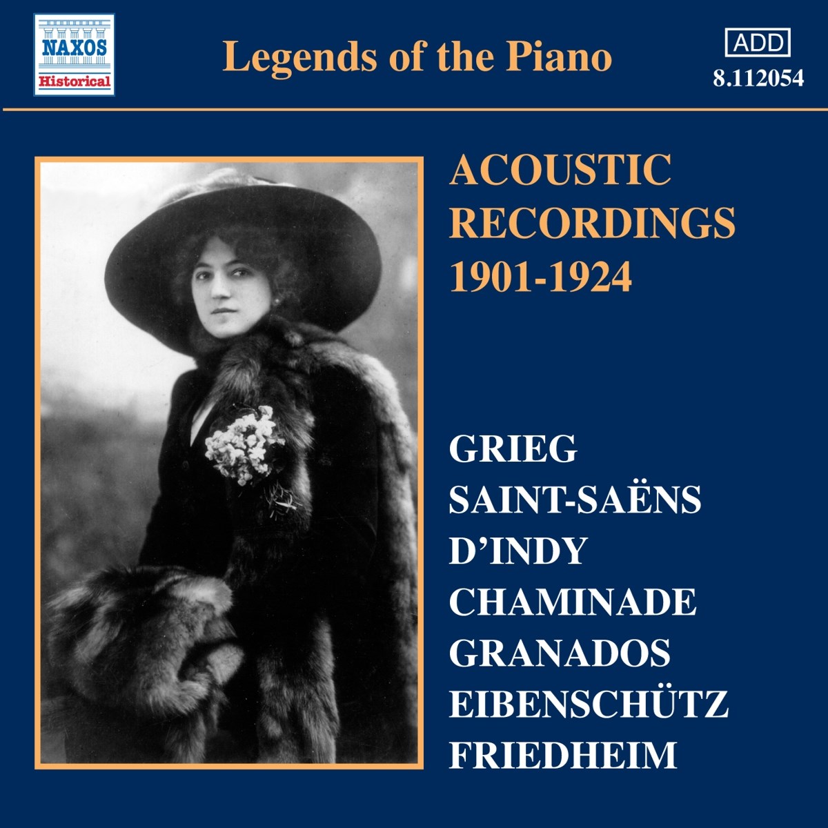 Afbeelding van Various Artists - Legends Of The Piano (1901-1924 Rec