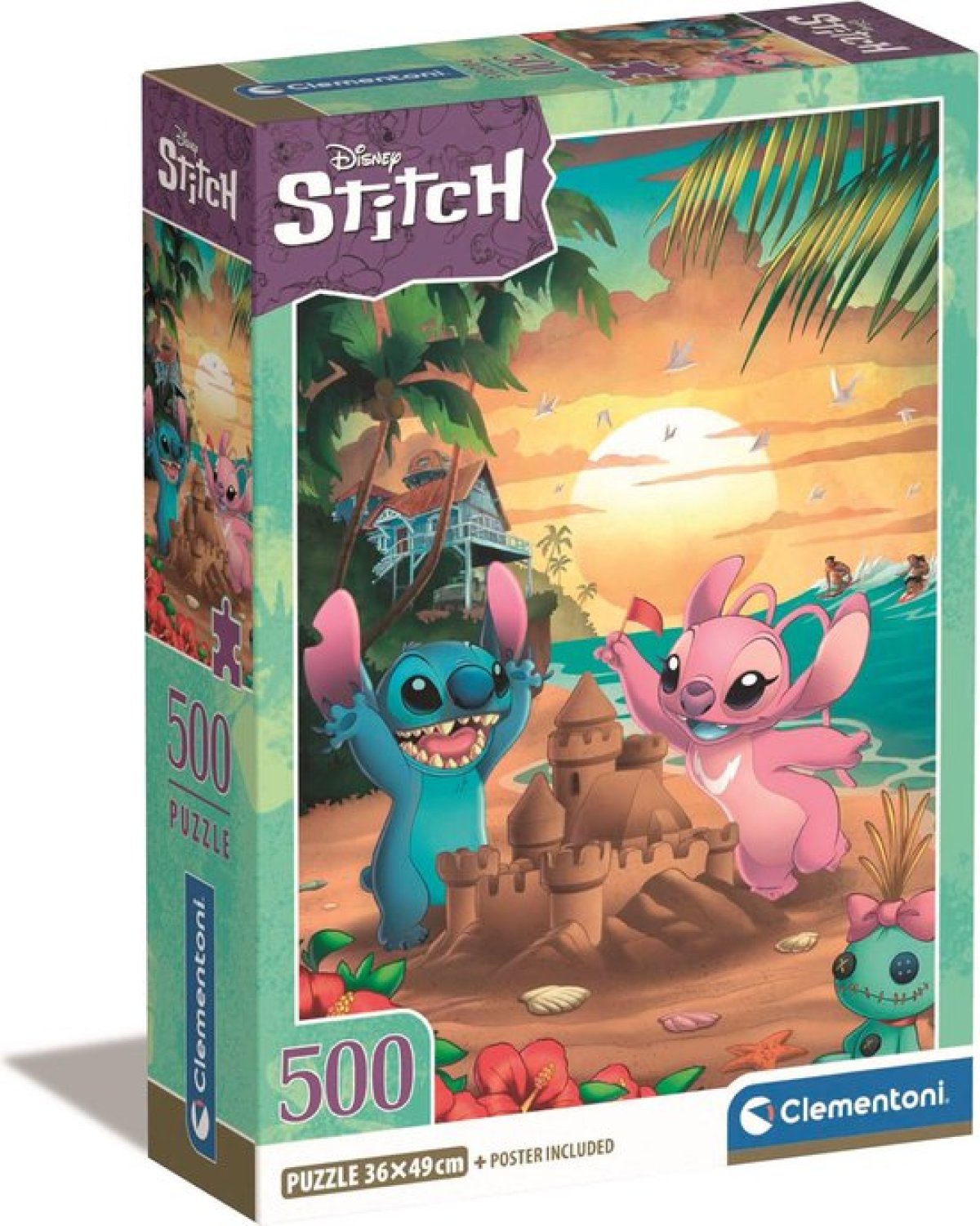 Disney Stitch HQC (Compact box 500 stukjes)