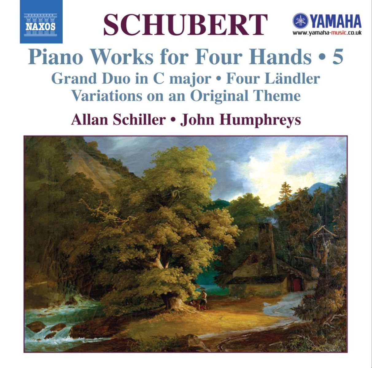 Afbeelding van John Humphreys & Allan Schiller - Schubert: Piano Duos