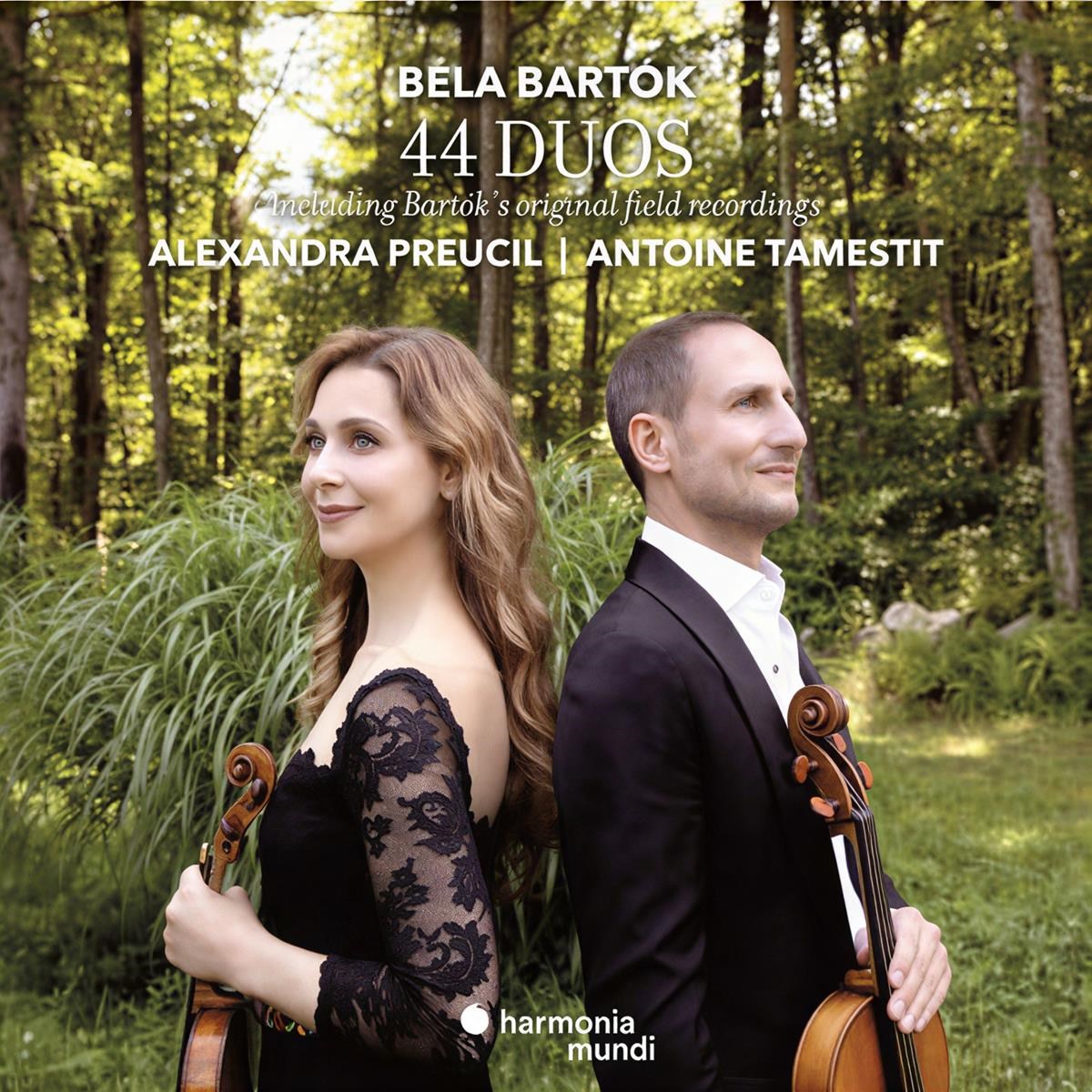 Afbeelding van Antoine Tamestit & Alexandra Preucil - Bartók: 44 Duos & Original Field Recordings