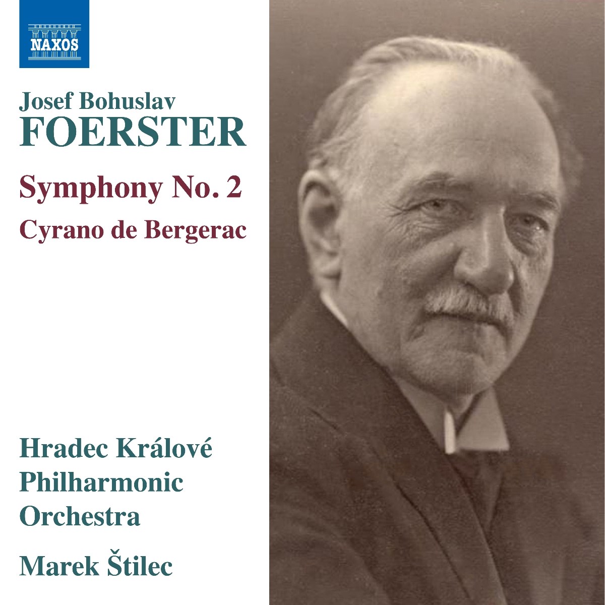 Afbeelding van Hradec Kralove Philharmonic Orchestra, Marek Stilec - Foerster: Symphony No. 2 | Cyrano De Bergerac