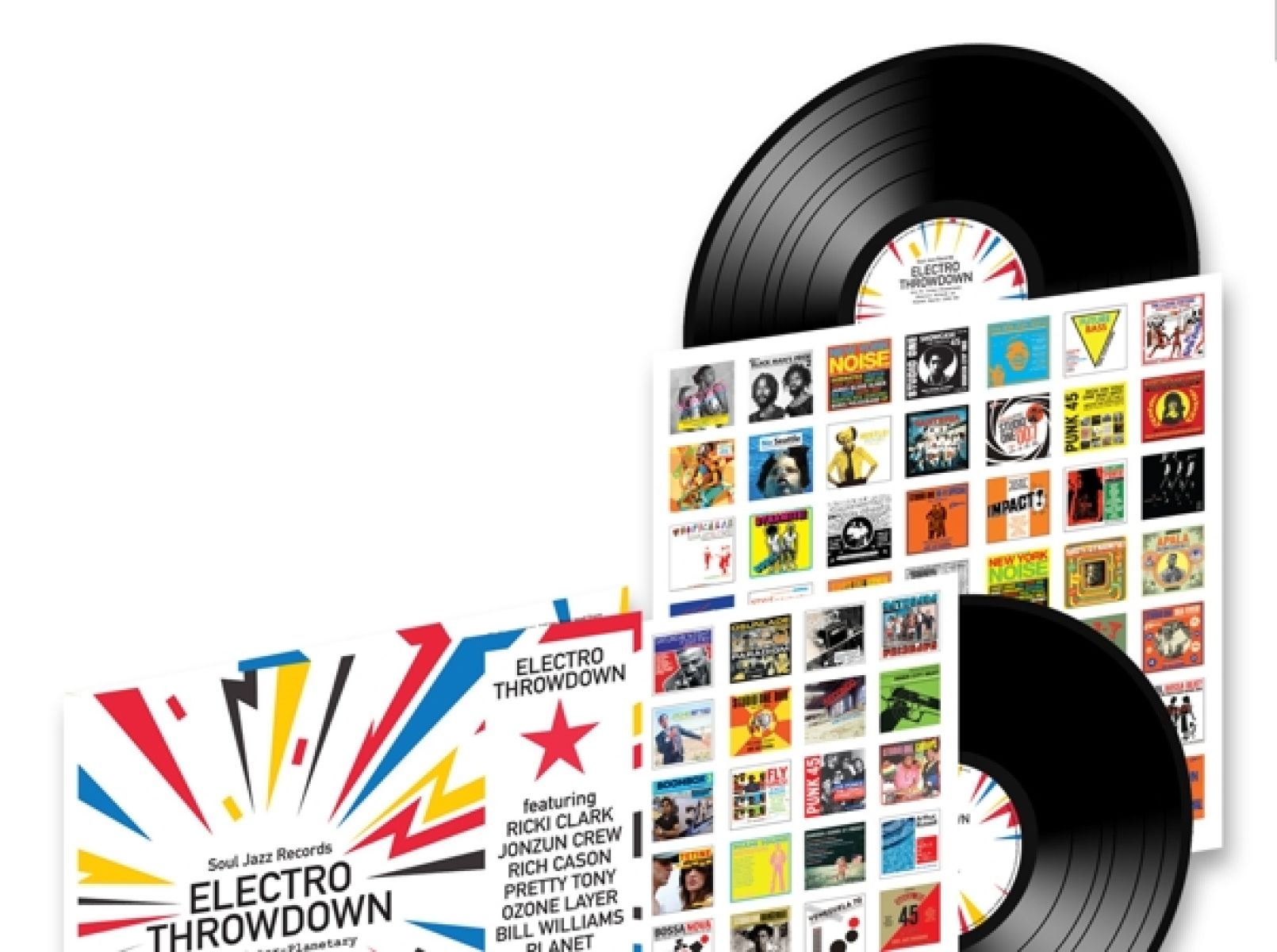 Afbeelding van Various Artists - Electro Throwdown Sci-Fi Inter-Planetary Electro Attack On Planet Earth 1982-89