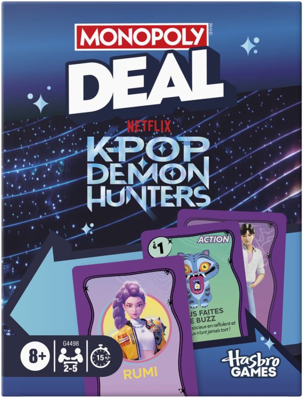 Afbeelding van Monopoly - Deal K-Pop Demon Hunters (FR)