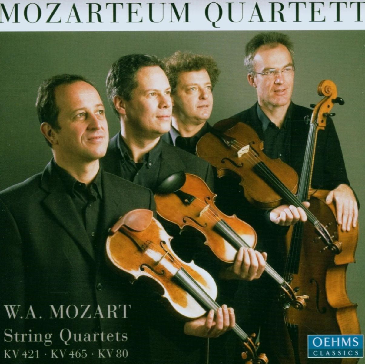 Mozarteum Quartett - Mozart: String Quartets KV421, KV465, KV80