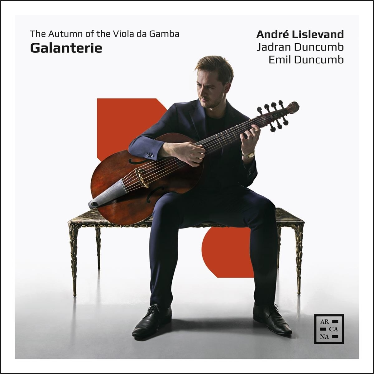 Afbeelding van André Lislevand, Emil Duncumb, Jadran Duncumb - Galanterie. The Autumn Of The Viola Da Gamba