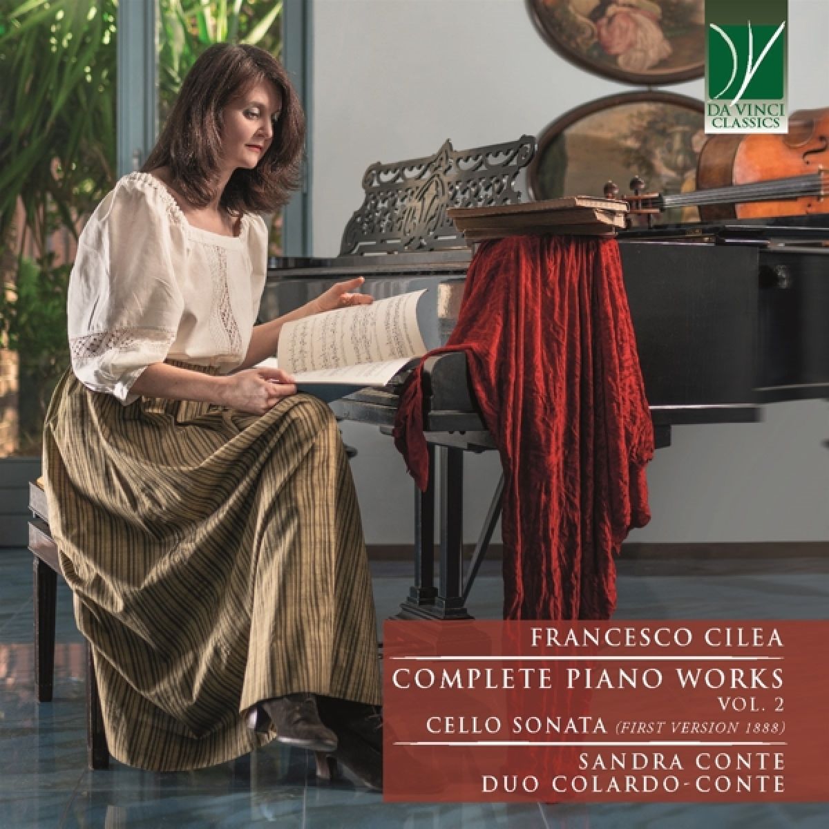 Afbeelding van Sandra Conte & Luca Colardo - Francesco Cilea: Complete Piano Works II, Cello Solo