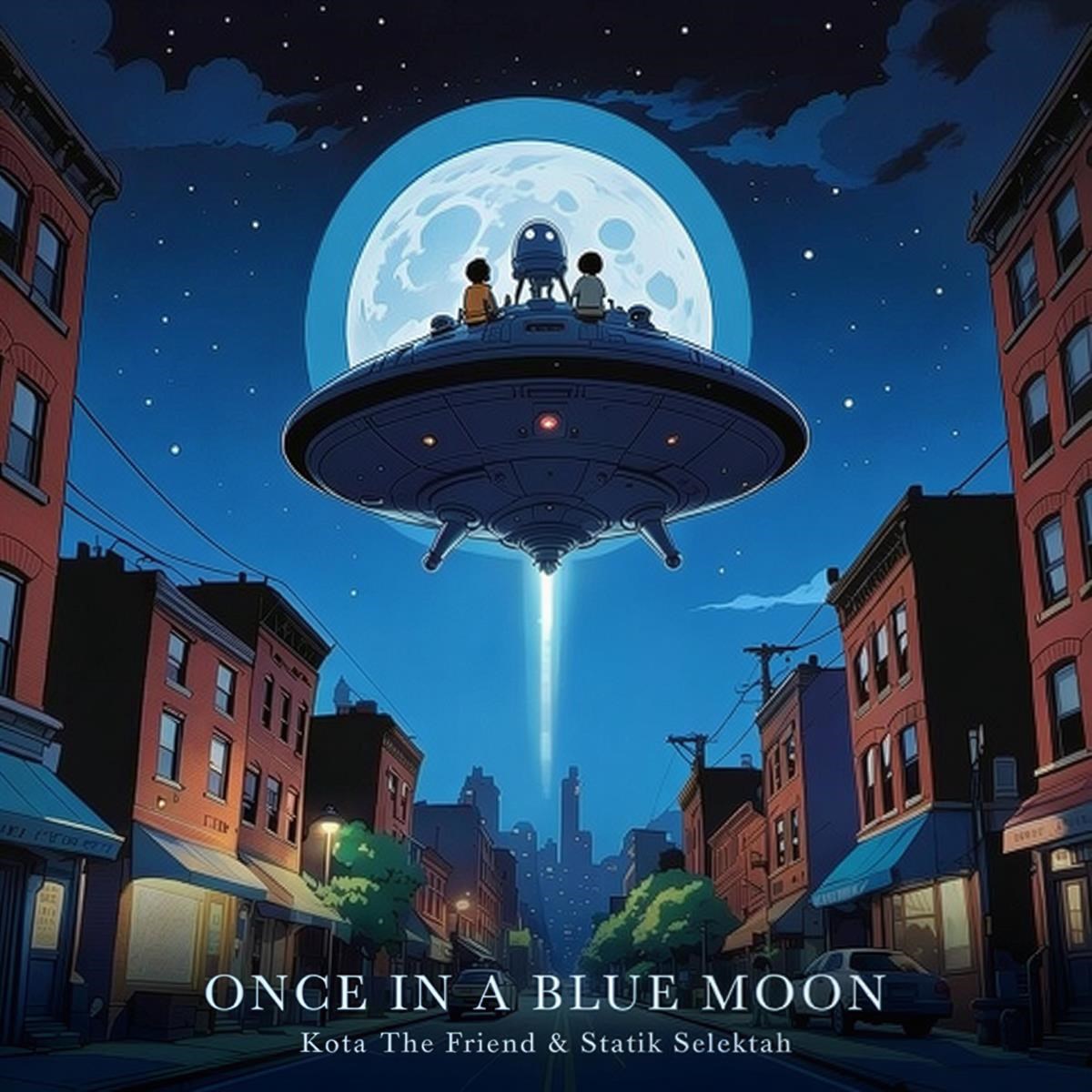 Afbeelding van Kota The Friend & Statik Selektah - Once In A Blue Moon
