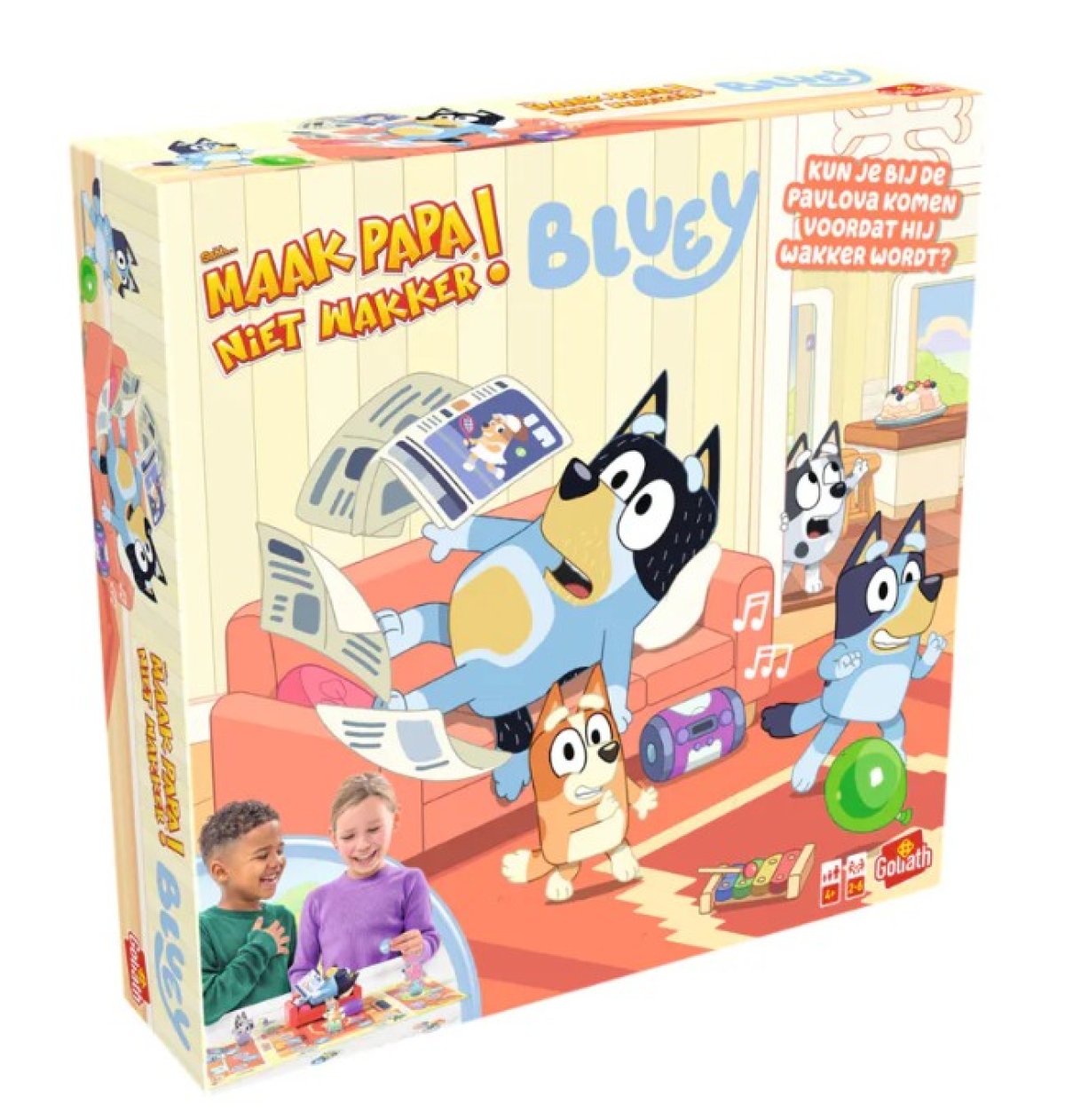 Afbeelding van Sshh Maak papa niet wakker - Bluey (NL)