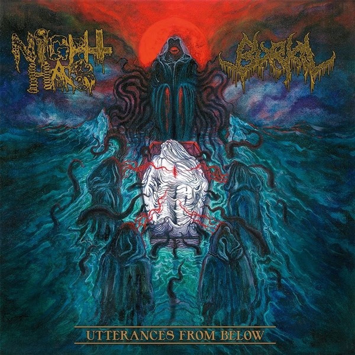 Afbeelding van Night Hag & Burial - Utterances From Below