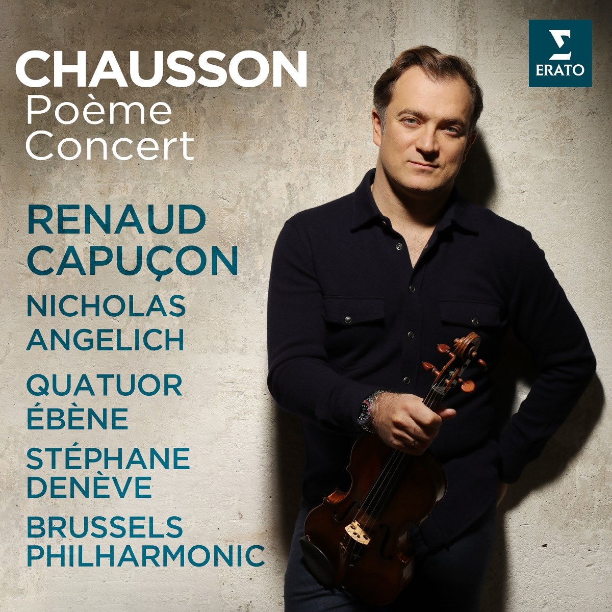 Afbeelding van Renaud Capuçon, Nicholas Angelich & Brussels Philharmonic - Chausson: Poème Concert