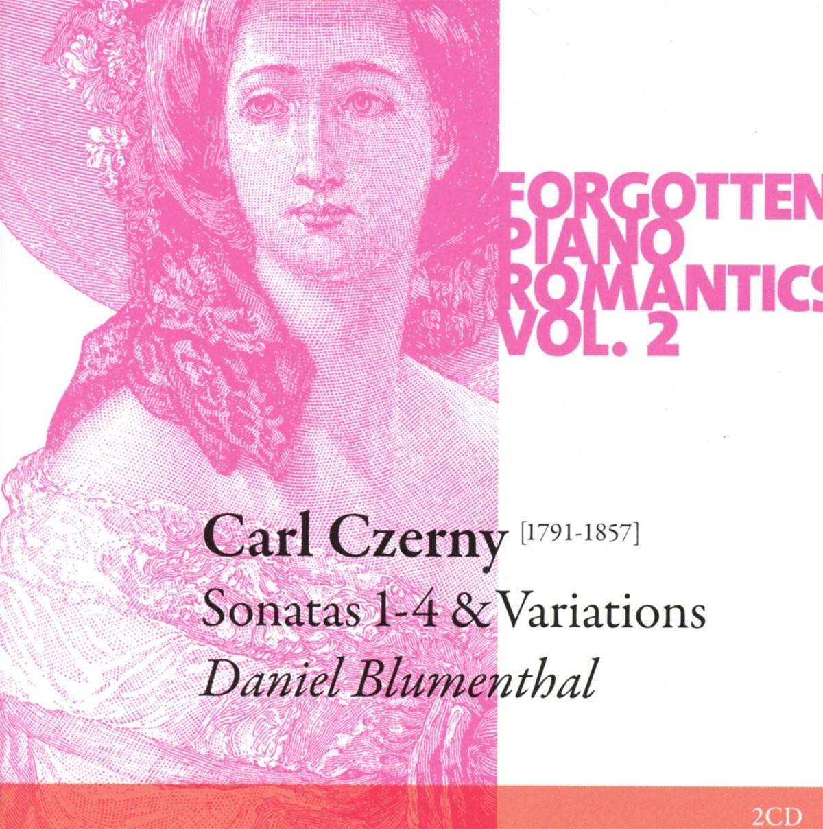 Afbeelding van Daniel Blumenthal - Czerny: Forgotten Piano Romantics Vol.2