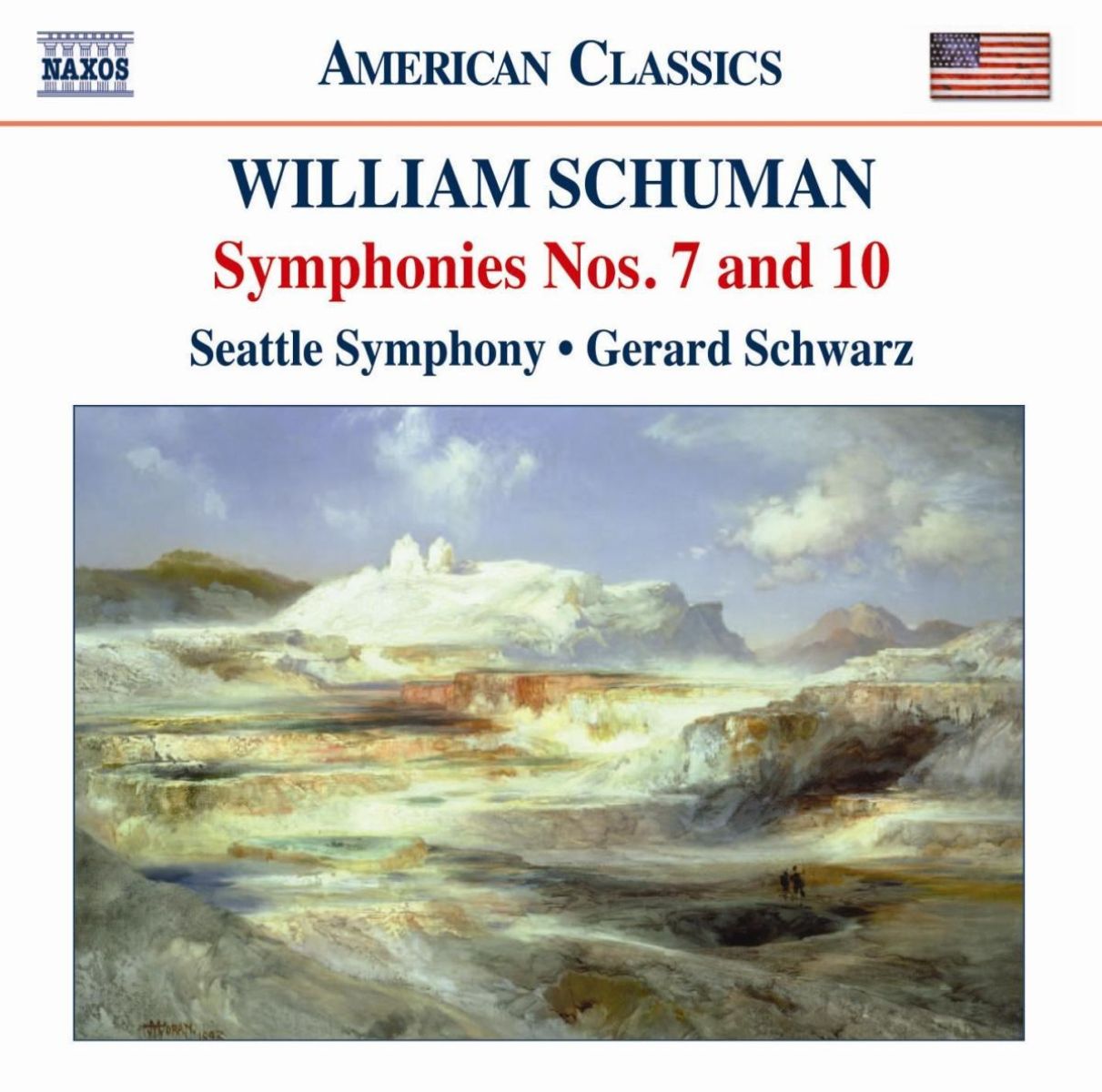 Afbeelding van Seattle Symphony Orchestra, Gerard Schwarz - Schuman: Symphonies Nos.7 & 10