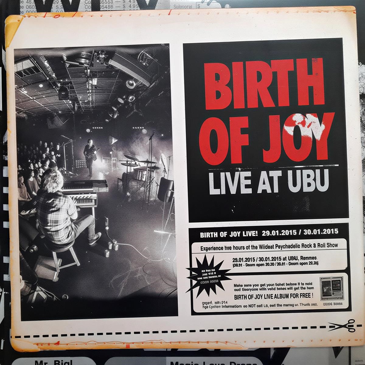 Afbeelding van Birth Of Joy - Live At Ubu