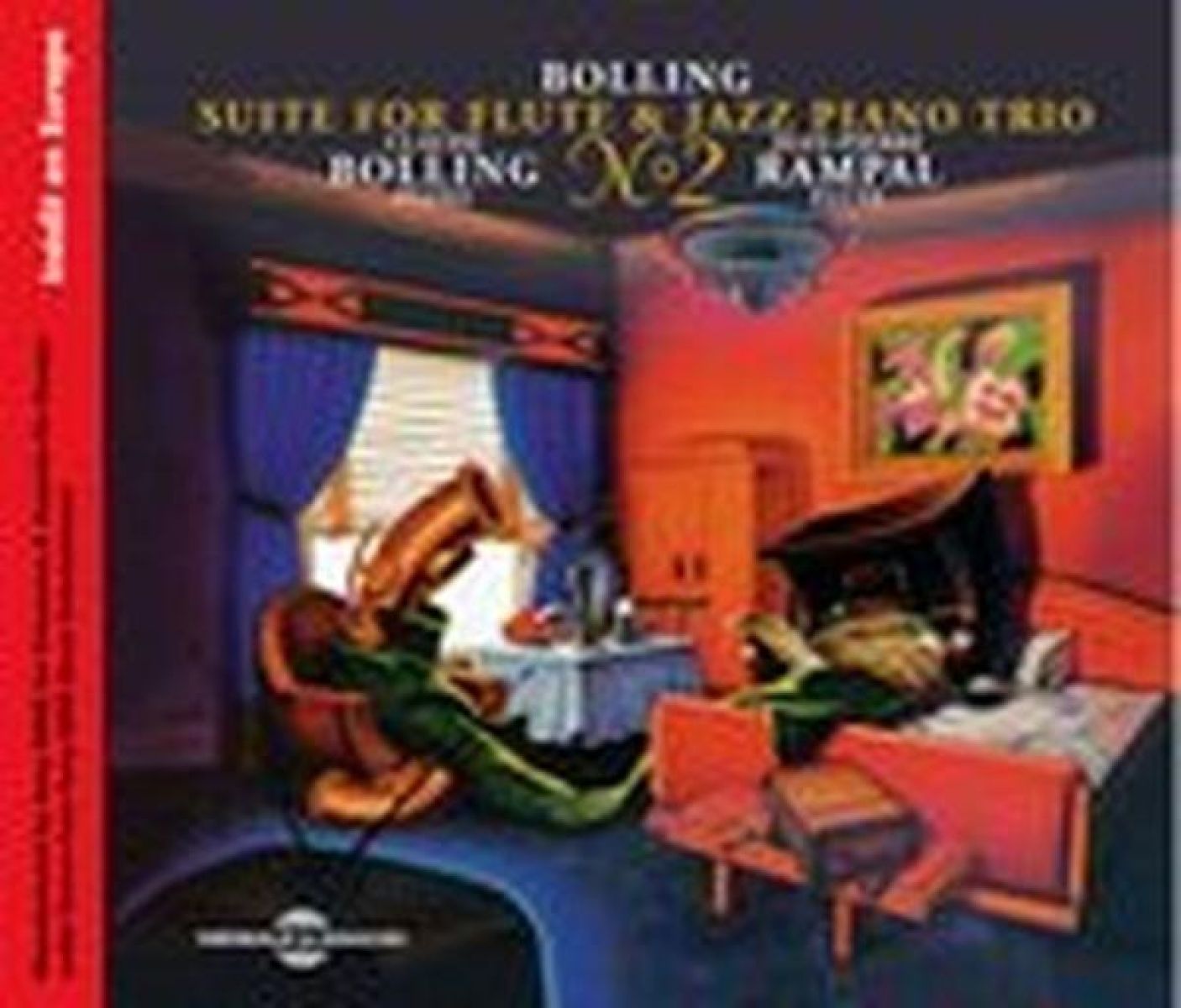 Afbeelding van Claude Bolling & Jean-Pierre Rampal - Bolling: Suite No. 2 For Flute And Jazz Piano Trio