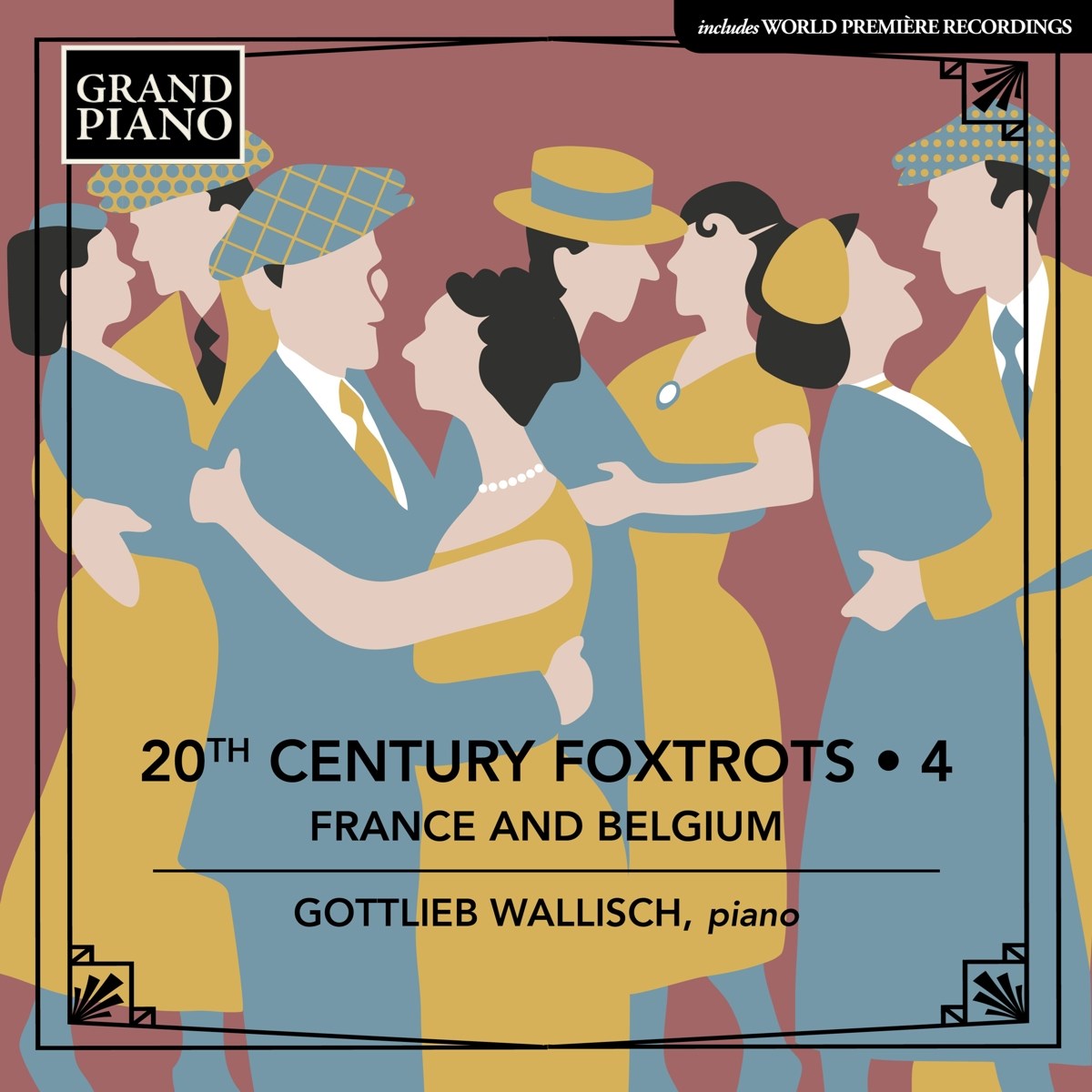 Afbeelding van Gottlieb Wallisch - 20th Century Foxtrots . 4 France And Belgium
