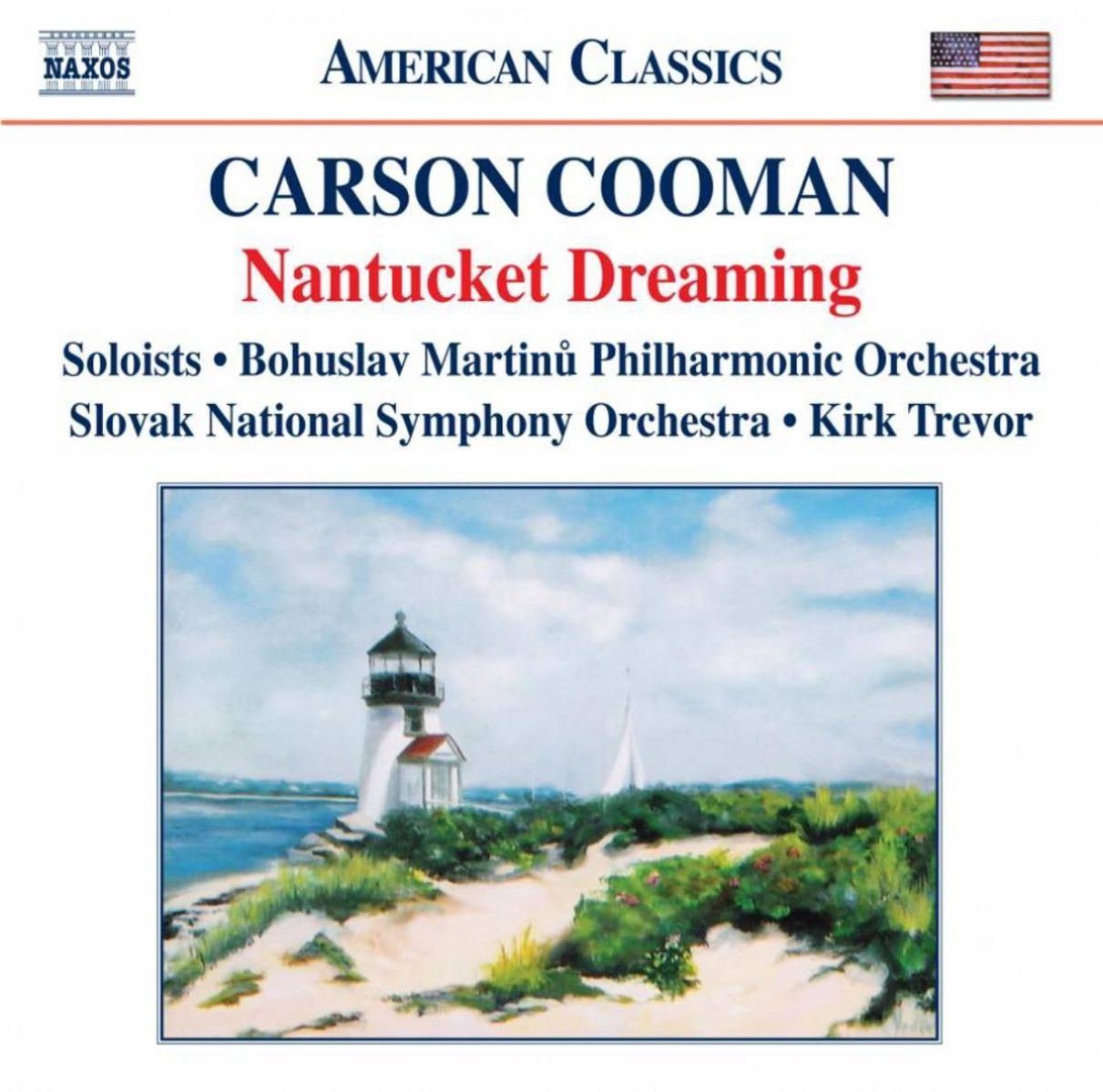 Afbeelding van Bohuslav Martinu Philharmonic Orchestra, Slovak National Symphony Orchestra, Kirk Trevor - Cooman: Nantucket Dreaming