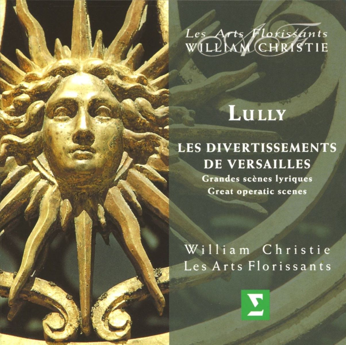 Afbeelding van Les Arts Florissants, William Christie - Lully: Les Divertissements De Versailles