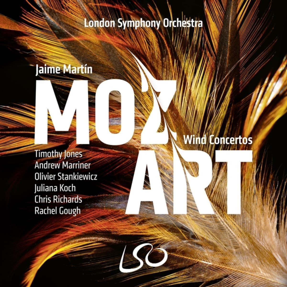 Afbeelding van London Symphony Orchestra, Jaime Martin - Mozart: Mozart Wind Concertos