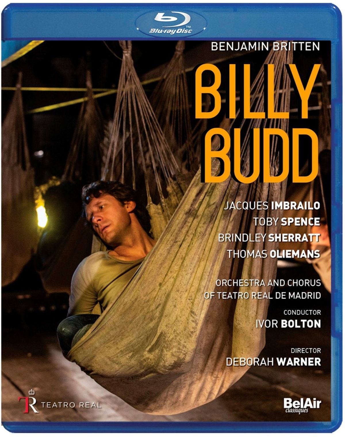 Jacques Imbrailo,Toby Spence, Orchestra And Chorus Of Teatro real De Madrid, Ivor Bolton - Britten: Billy Budd