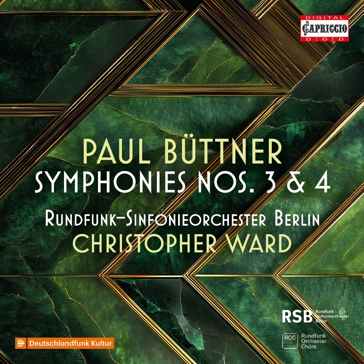 Afbeelding van Rundfunk-Sinfonieorchester Berlin, Christopher Ward - Buttner: Symphonies Nos. 3 & 4