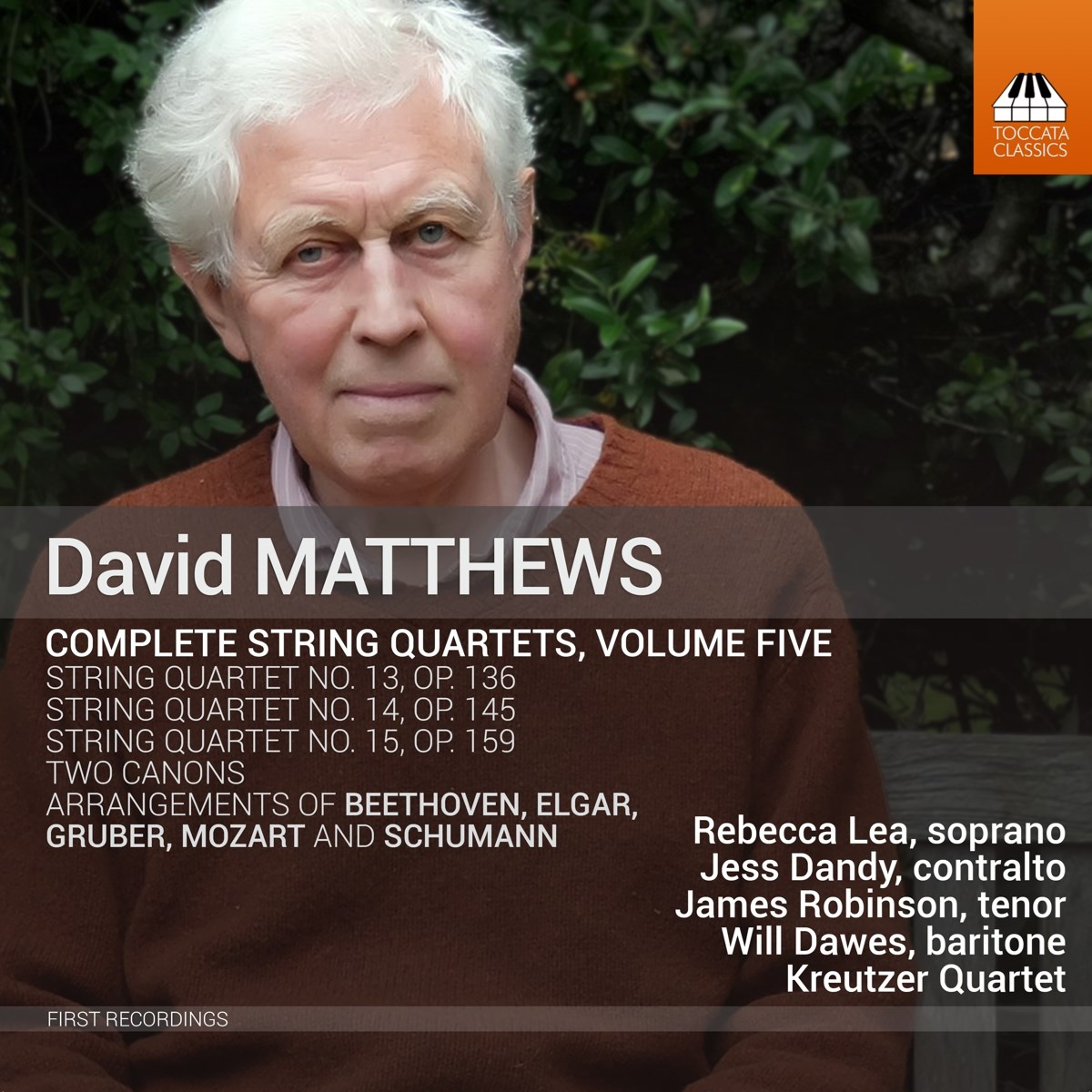 Afbeelding van Rebecca Lea, Jess Dandy, James Robinson, Kreutzer Quartet - Complete String Quartets, Volume Five