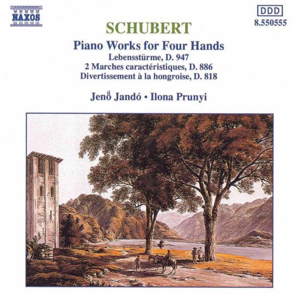 Jenö Jandó & Ilona Prunyi - Schubert: Piano Works For Four Hands