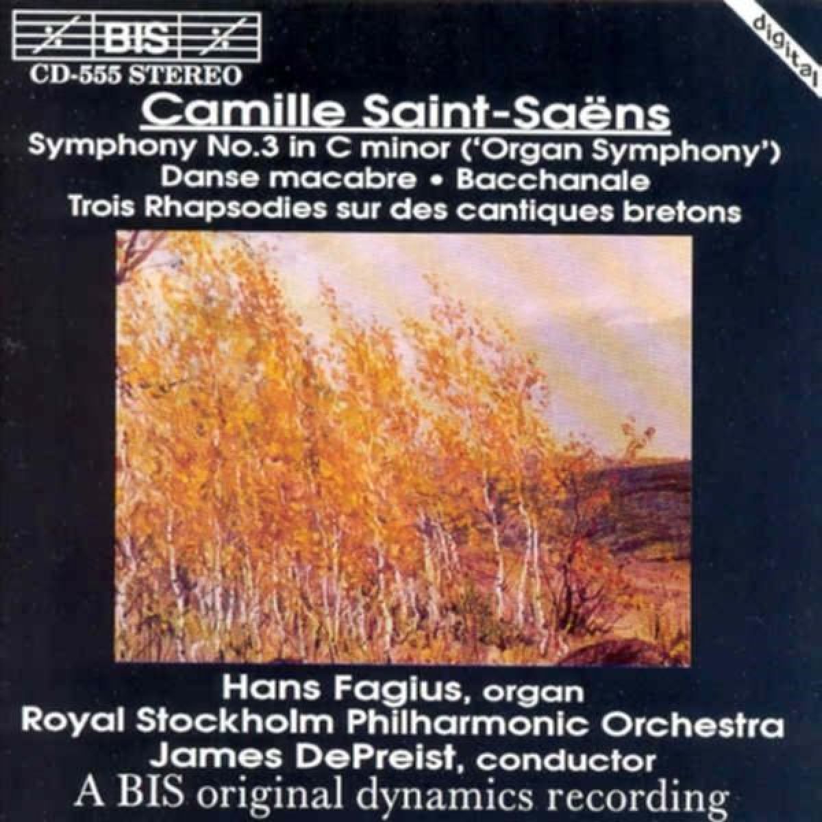 Hans Fagius, Royal Philharmonic Orchestra, James De Preist - Symphony No.3 In C Minor