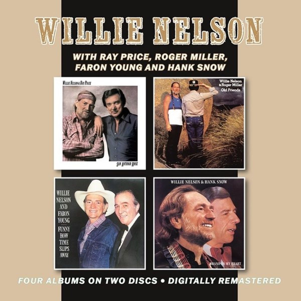 Afbeelding van Willie Nelson - San Antonio Rose / Old Friends / Funny How Time Slips Away / Brand On My Heart