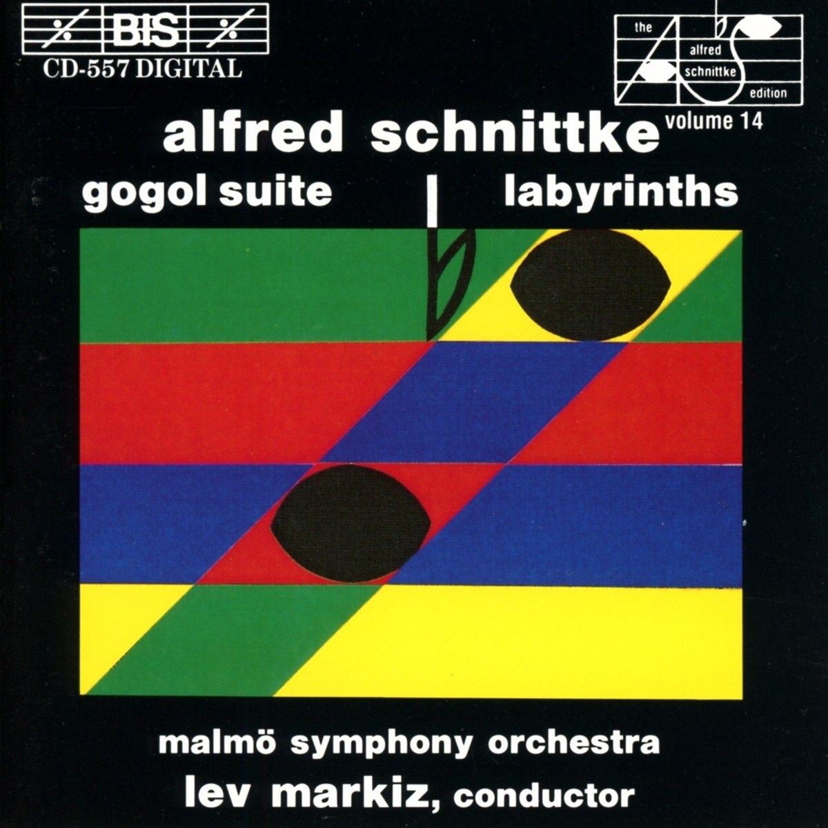 Afbeelding van Malmö Symphony Orchestra, Lev Markiz - Schnittke: Gogol Suite/Labyrinths