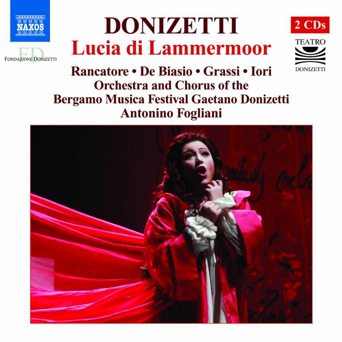 Afbeelding van Orchestra And Chorus Bergamo Musica Festival Gaetano Donizetti, Antonio Fogliani - Donizetti: Lucia Di Lammermoor